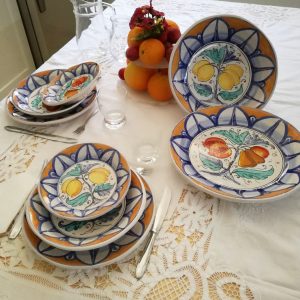 Servizio piatti Ceramica di Caltagirone 600 - 6pz